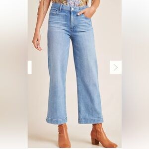 Paige Nellie Mid Rise Crop Jeans